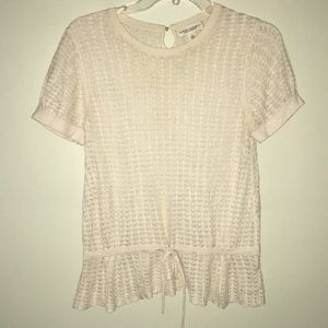 Banana Republic Large Silk Cashmere Knit Sweater